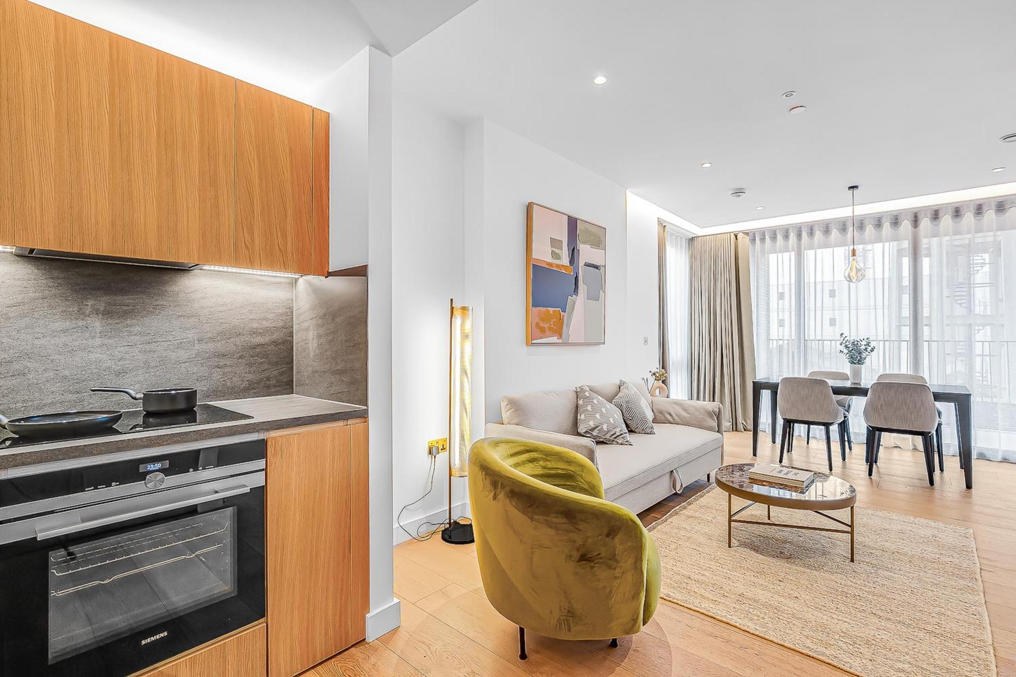 Modern King'S Cross Apartments Londen Kamer foto