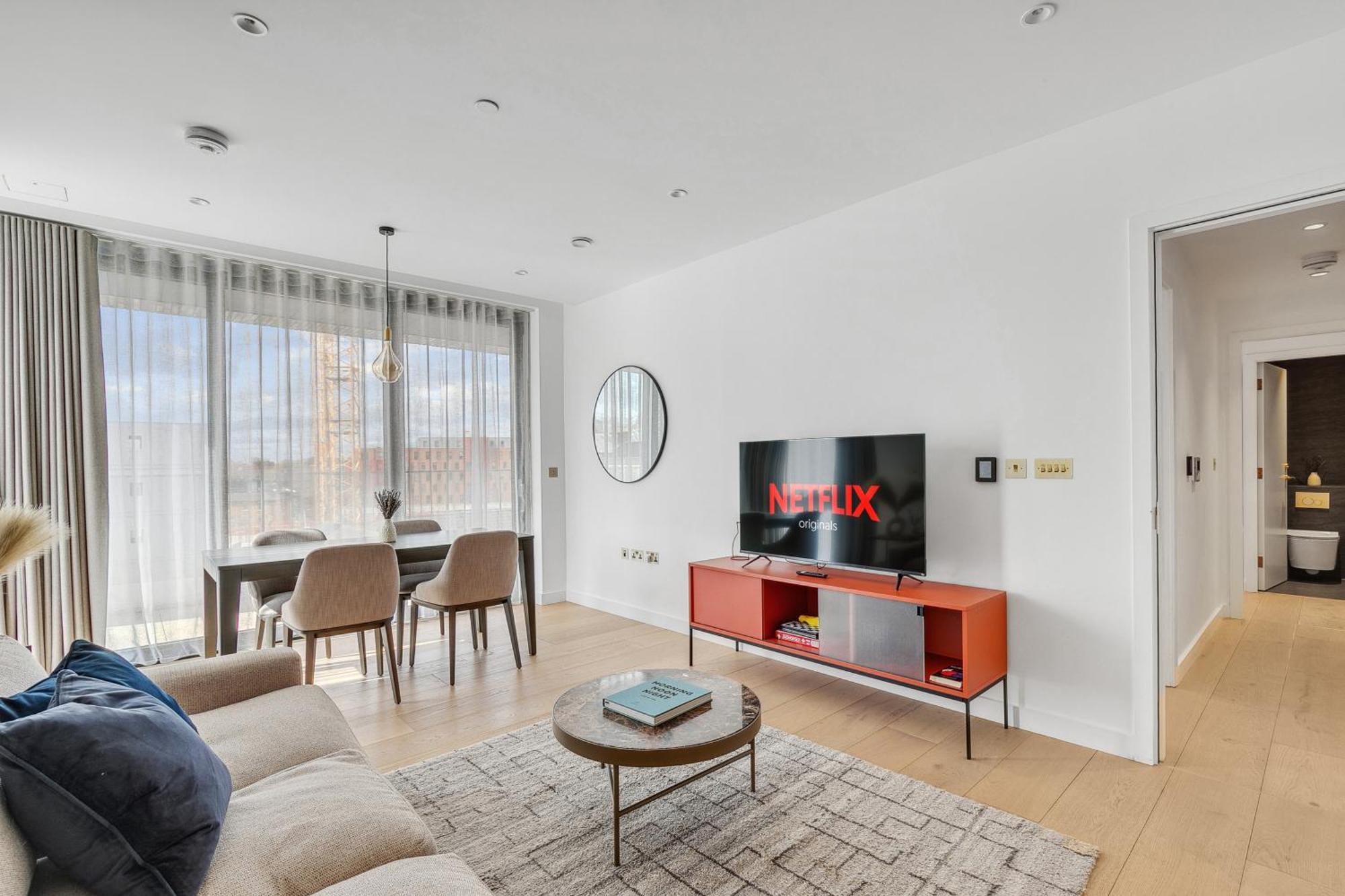Modern King'S Cross Apartments Londen Kamer foto