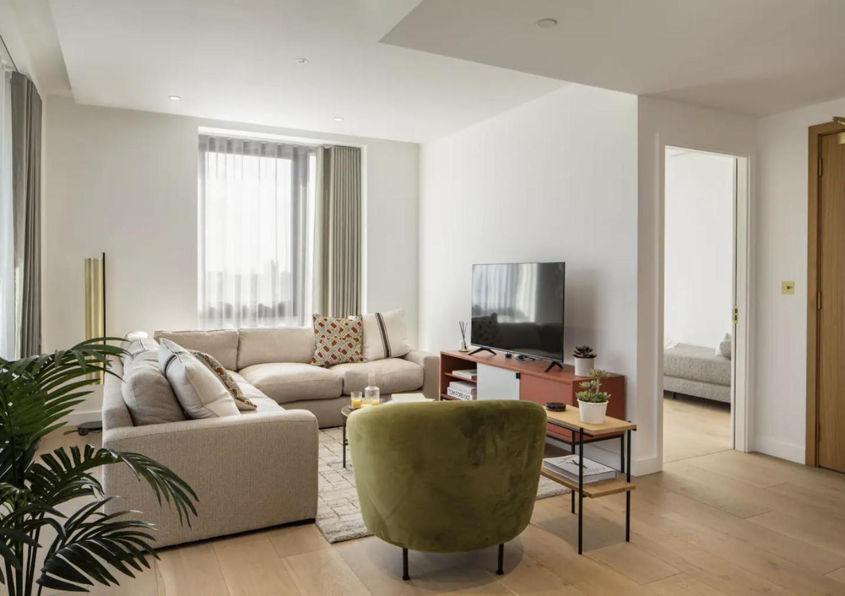 Modern King'S Cross Apartments Londen Kamer foto