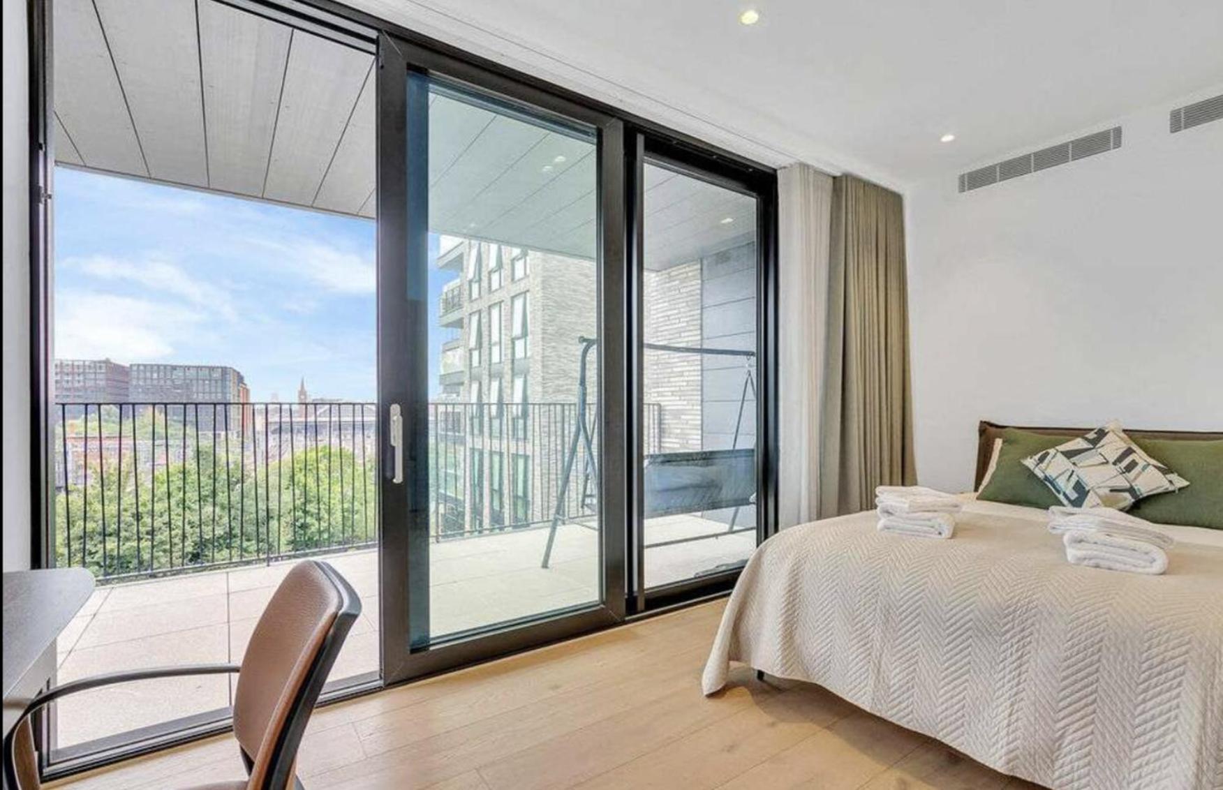Modern King'S Cross Apartments Londen Kamer foto
