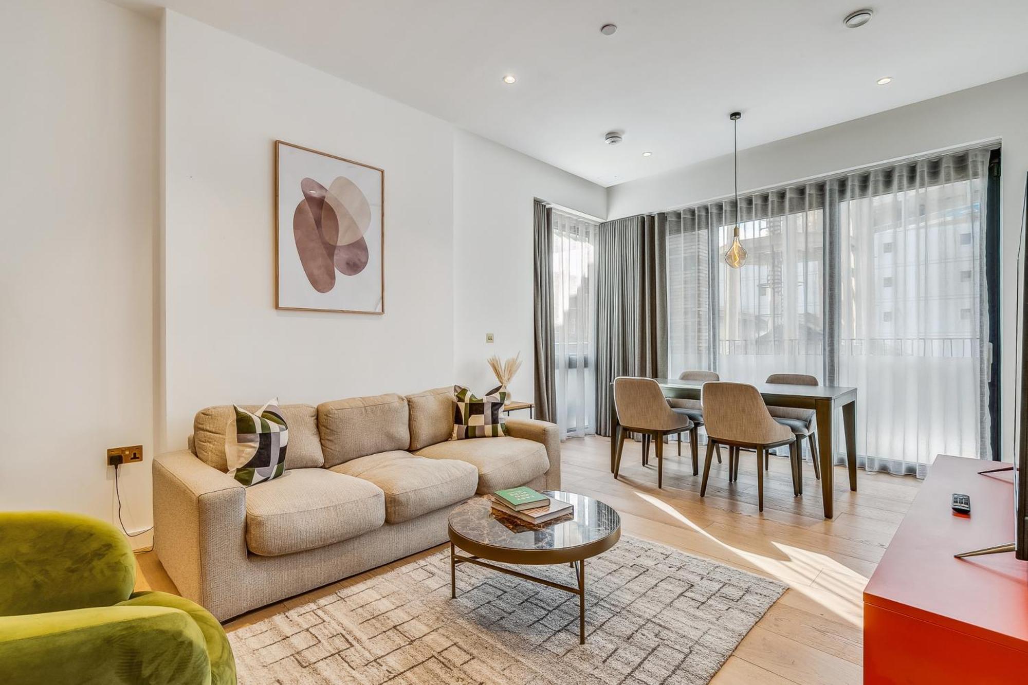 Modern King'S Cross Apartments Londen Buitenkant foto