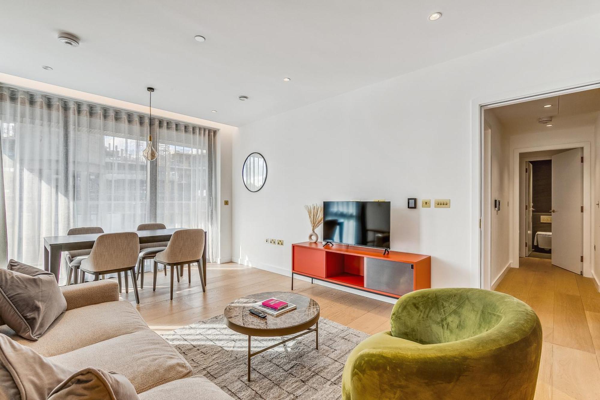 Modern King'S Cross Apartments Londen Kamer foto