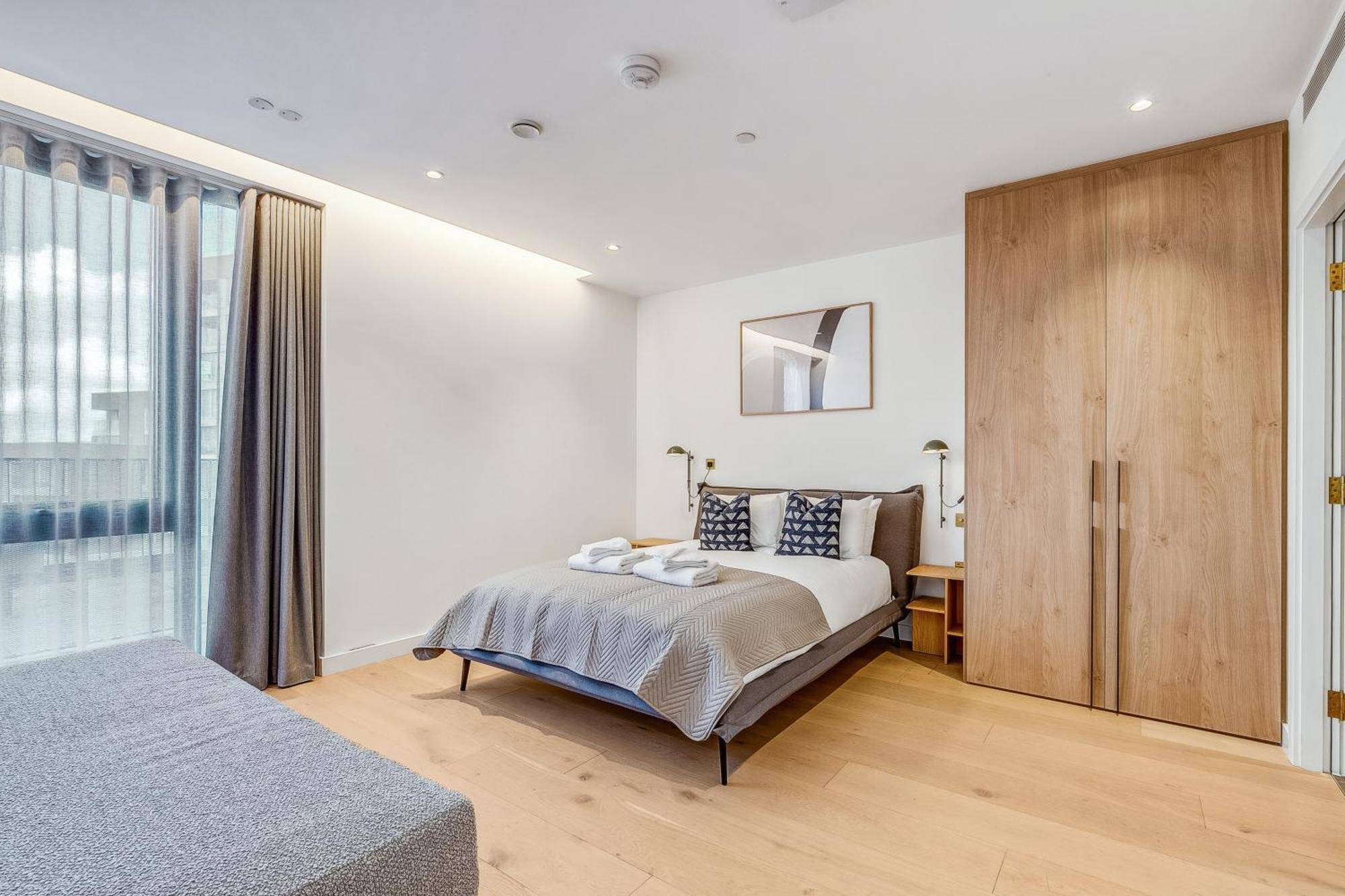 Modern King'S Cross Apartments Londen Kamer foto