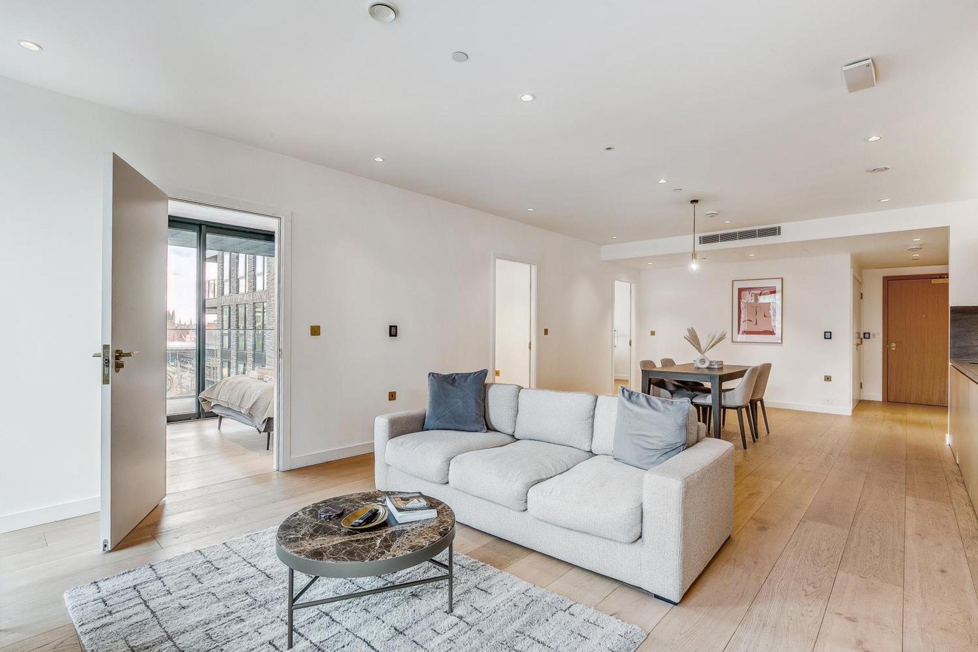 Modern King'S Cross Apartments Londen Kamer foto