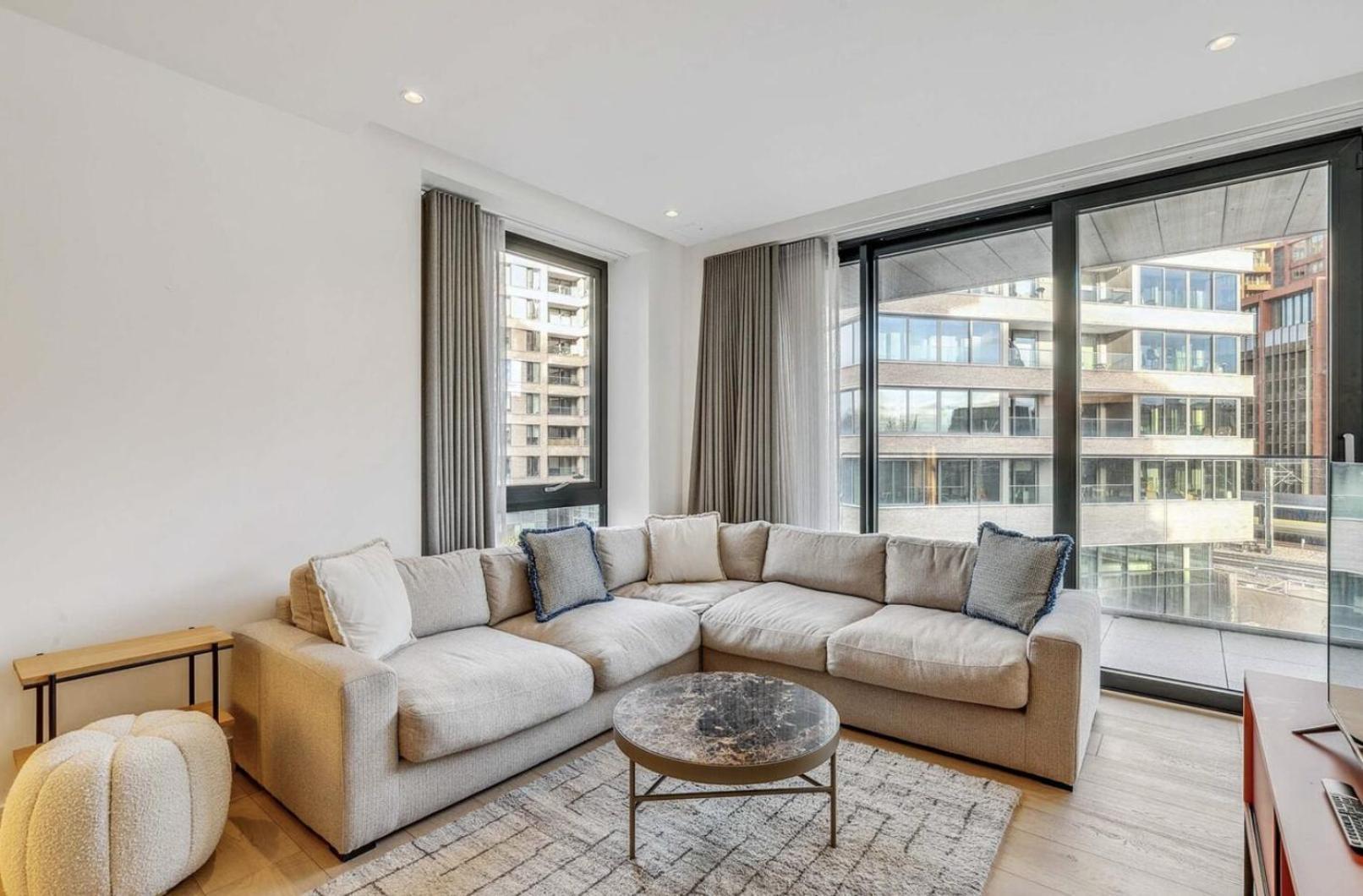 Modern King'S Cross Apartments Londen Kamer foto