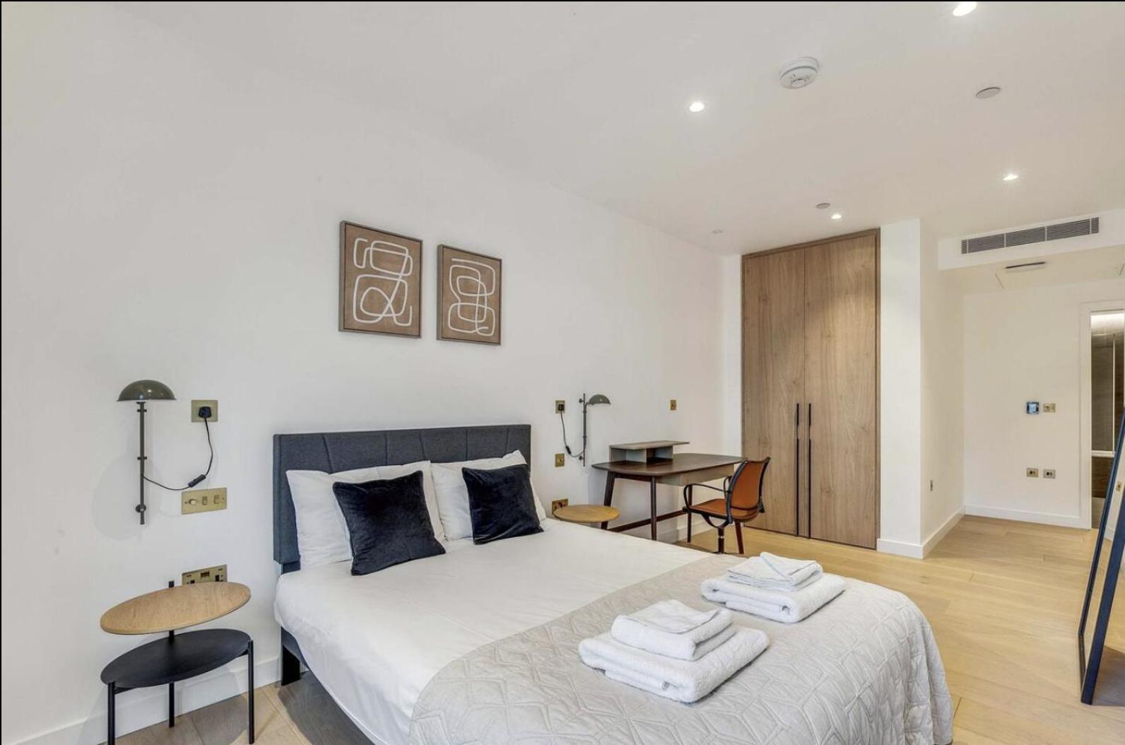 Modern King'S Cross Apartments Londen Kamer foto